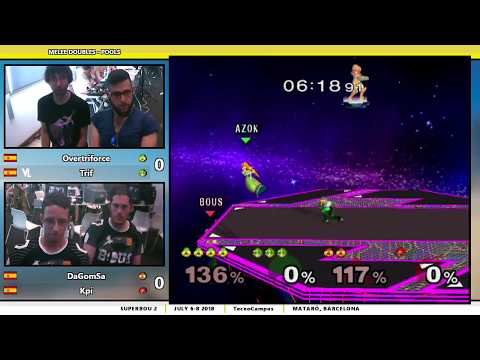 SB2 - Overtriforce / Trif Vs. Kpi / DaGomSa - Pools - Melee Doubles