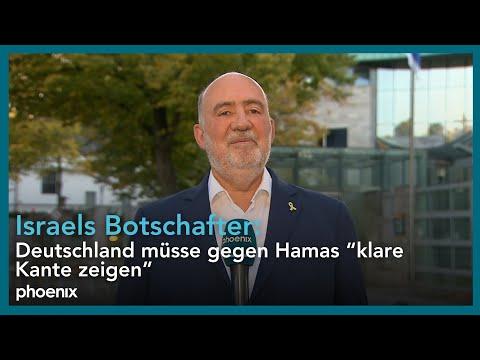 Video Thumbnail: Jahrestag 07. Oktober: Israels Botschafter Ron Prosor im Interview | 06.10.2025