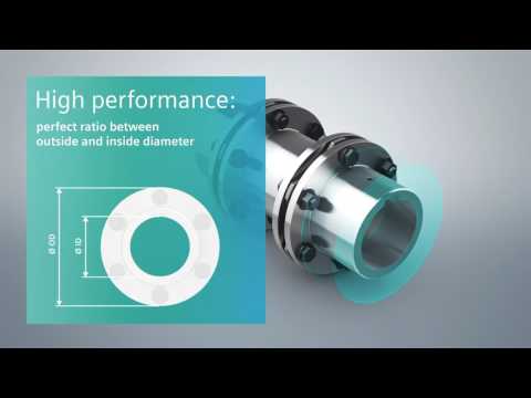 FLENDER N-ARPEX disc coupling: Highest power density on the market