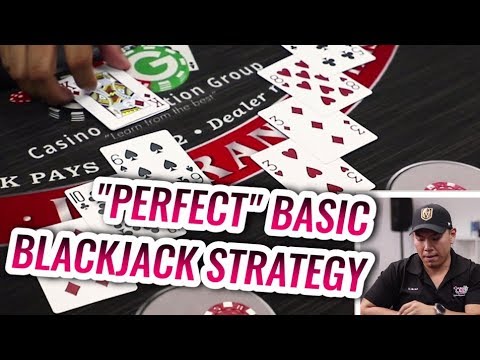 PERFECT Blackjack Basic Strategy - Blackjack Tutorial - YouTube