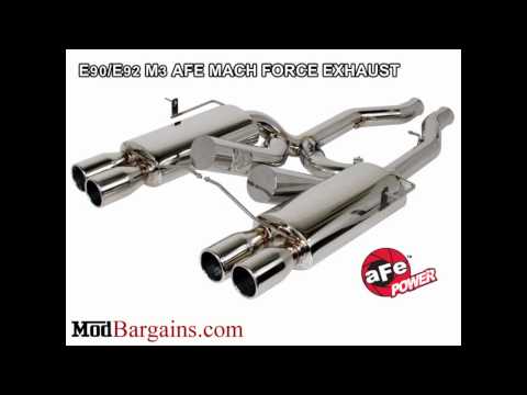 aFe Mach Force Exhaust E90/E92 M3