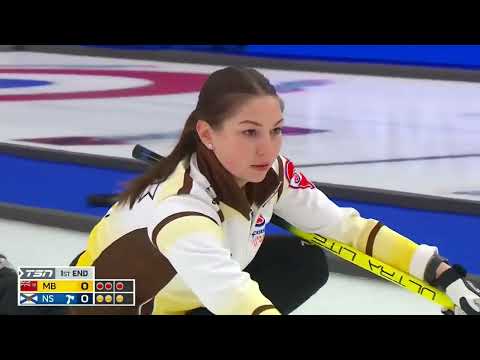 Draw 12 - 2022 Scotties Tournament of Hearts - Zacharias (MB) vs. Black (NS)