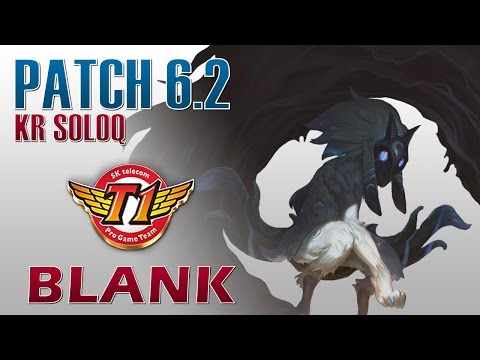 SKT T1 Blank - Kindred Jungle - KR SoloQ