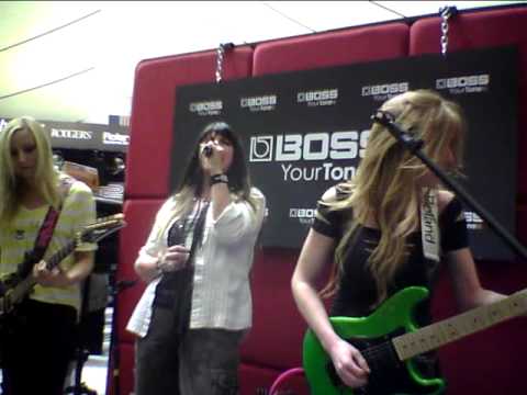 Iron Maidens at Winter NAMM 2012 in the Roland Corporation filmed by Frank Boxberger Metal