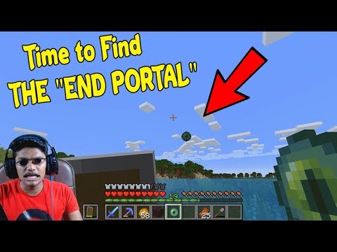 Heading Out to find the END PORTAL in [MINECRAFT- Part 22]