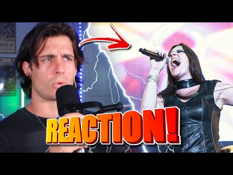 NIGHTWISH performing live REACTION by professional singer