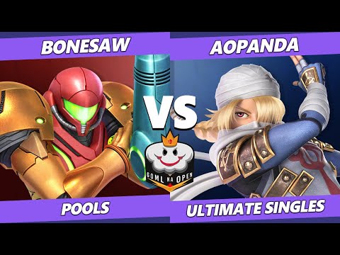 GOML NA Open Southeast USA SSBU - Bonesaw (Samus) Vs. AoPanda (Sheik) Ultimate Pools