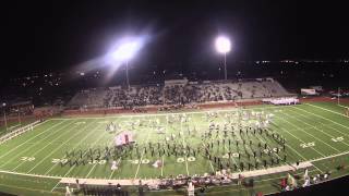 preview picture of video 'Irving High School Band versus MacArthur 2014'