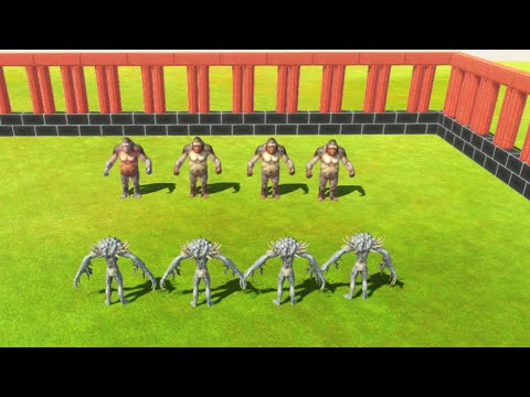 GORO THE GIANT VS SCOURGE | Animal Revolt Battle Simulator