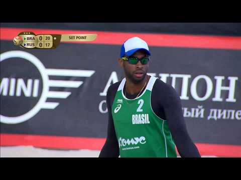 Evandro/Andre vs Krasilnikov/Liamin (Round 1) MOSCOW WT3 2017