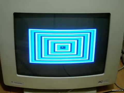 CGA Graphics Demo - Part #1 : Explaining the demo