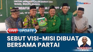 Tak Punya Visi-Misi, Eks PNS PUPR Daftar Cabup Jember 2024, Nanang: Disusun bareng Partai Pengusung
