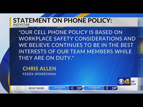 Debate Over Fedex Phone Policy