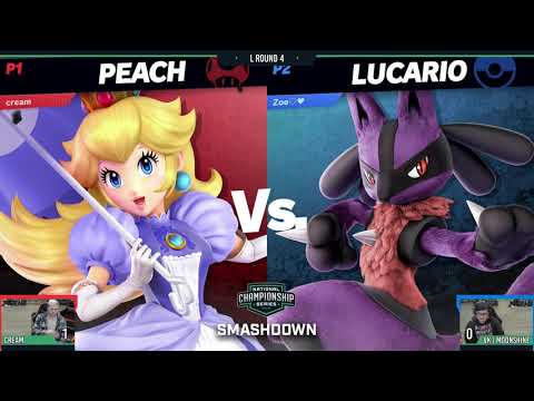 Smashdown Minor (Feb. '19) - Cream (Peach) Vs. VK|Moonshine (Lucario) - Top 32