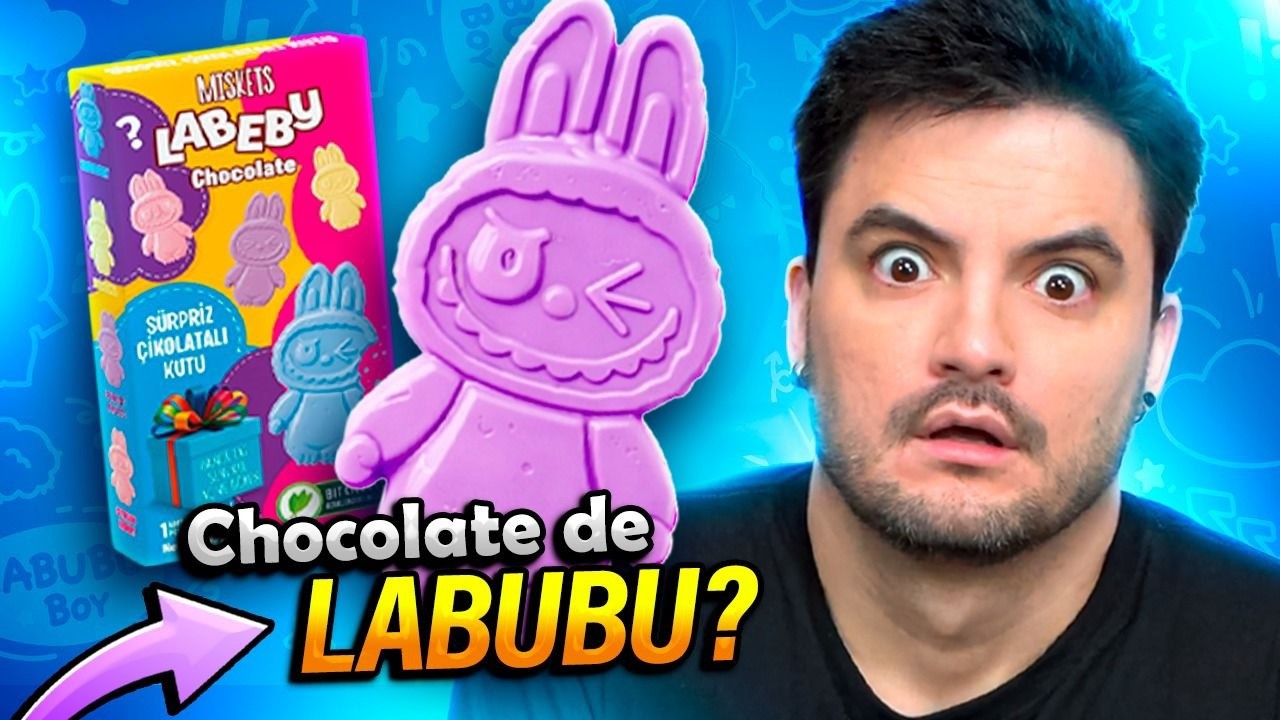 DOCES DE OUTROS PAÍSES - CHOCOLATE LABUBU