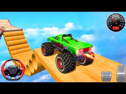 Monster Truck Driving Racing - Offroad Trucks Racing Game 3D - Android GamePlay