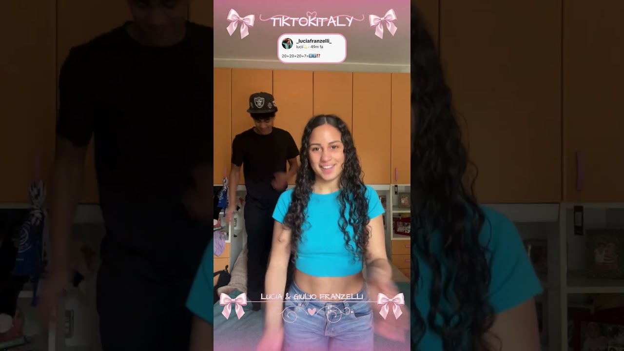 LUCIA AND GIULIO FRANZELLI OBSERVED WITH THE TREND ''67'' #shorts #tiktok #foryou #neiperte