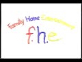 F H E Family Home Entertainment 1993 Company Logo VHS Capture
