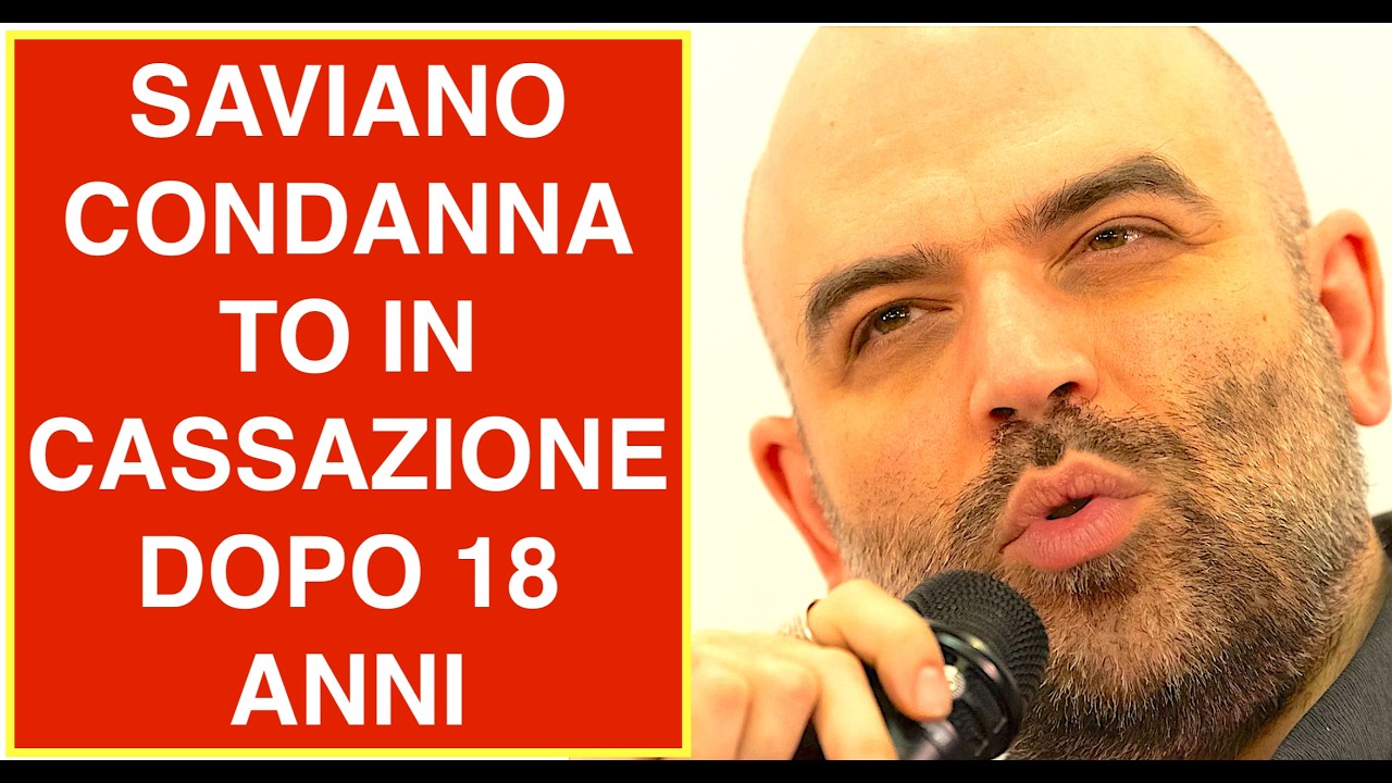 SAVIANO CONDANNATO IN CASSAZIONE DOPO 18 ANNI