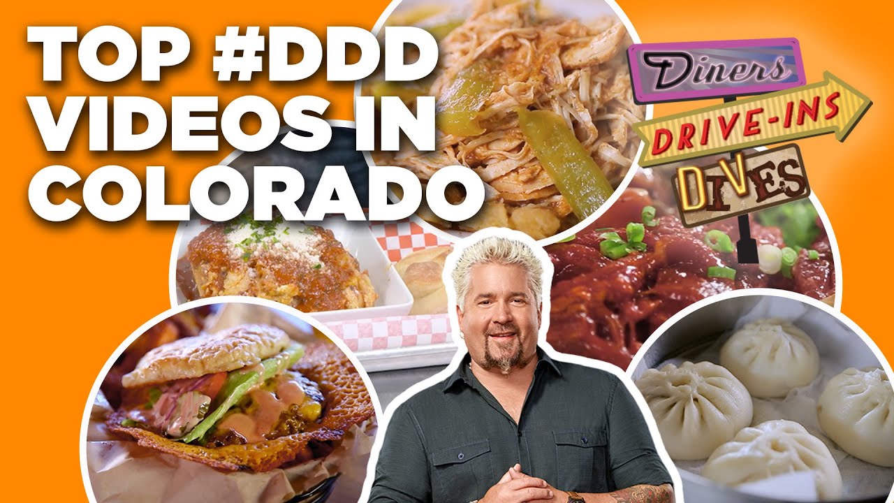Top 5 #DDD Videos in Colorado with Guy Fieri | Diners, Drive-Ins and Dives | Food Network