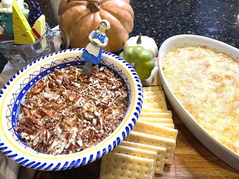 Holiday Appetizers to Keep People out of your Kitchen! | Cheeseball in A Bowl and Warm Artichoke Dip