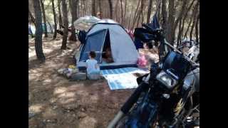 preview picture of video 'KLR 650 CAMPING TRIP'