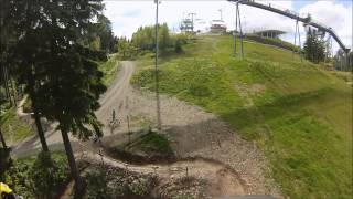 preview picture of video 'NEW Lift at Bikepark Winterberg 2014 HD'