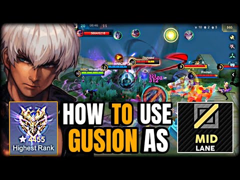 How to Play Gusion as Mid Lane in Mobile Legends | Ultimate Guide 2025