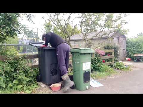 Worm Composting - Converting a Wheelie Bin  🪱