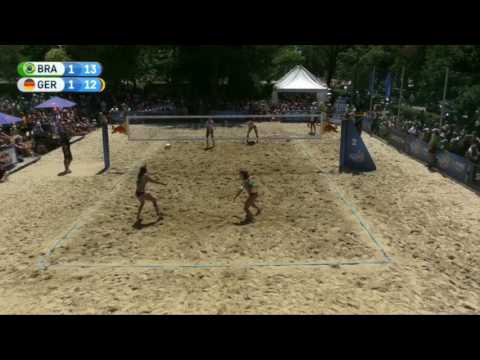 #Beachvolleyball Larissa - smartplay (Larissa/Talita BRA - Ludwig/Kozuch GER)