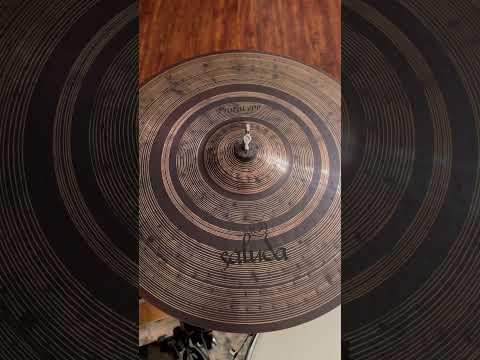 Saluda PROTOTYPE DARK THIN HAND HAMMERED 19" RIDE CRASH CYMBAL 2024 - RARE CUSTOM DESIGN image 4