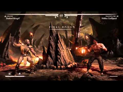 Mortal Kombat X: Me vs HitBox GodSpeed (KOTH)