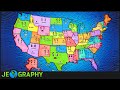 50 States Song with Lyrics | Alphabetically-Ordered States & Capitals of the USA