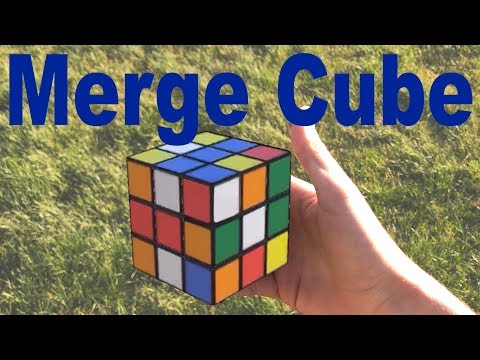Solving a Rubik's Cube in Augmented Reality (Merge Cube) - YouTube