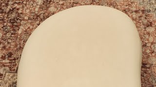 Crate and Barrel Pebble White coffee table by Leanne Ford