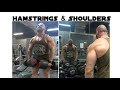 Bulk Season HAMSTRING & SHOULDER Workout.