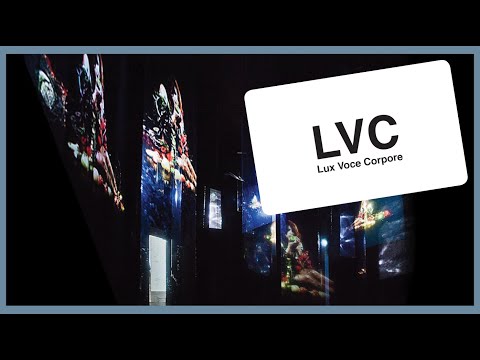 LUX VOCE CORPORE (impressions) | LVC | INSTALLATION | VIDEOFORMES