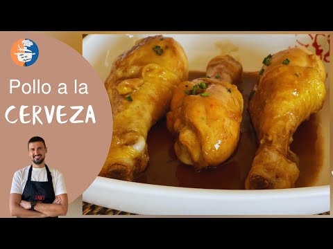 🍗 BRUTAL RECETA de JAMONCITOS DE POLLO A LA CERVEZA 🍺
