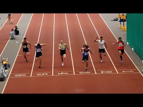 60m Men, Final, National Indoor U20 Championships, BUL, 2020
