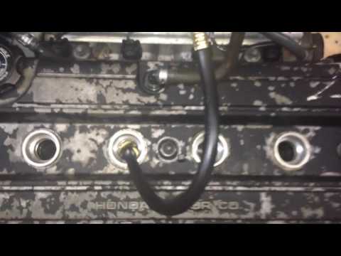 HONDA CRV B20B 2.0L DOHC ENGINE WITH HIGH INTAKE MANIFOLD: video still