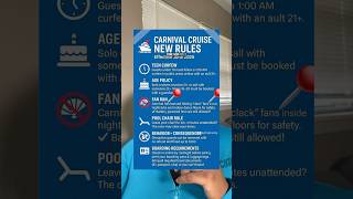 🛳️Carnival Cruise New Rules & BANS❌🪭