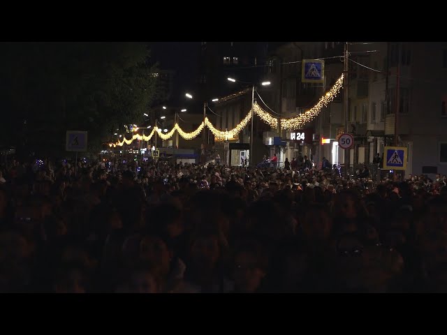 Двадцать тысяч ангарчан приняли участие в торжественном концерте, посвященном Великому дню Победы.