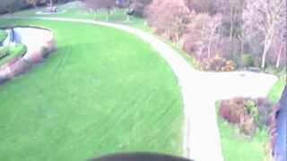 Man Flies Like a Bird using Actual Wings