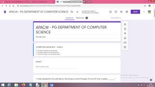 How to Set Start and End Date to the Google Forms