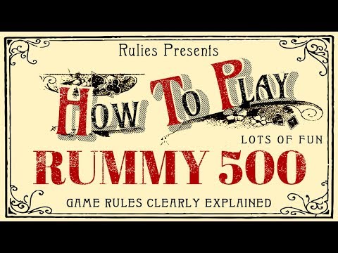How to Play Rummy 500 | Clear Guide