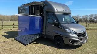 IVECO Daily 2-paards paardenvrachtwagen XXL horse transporter for sale - Image 4 | Autoline TZ IVECO Daily 2-paards paardenvrachtwagen XXL horse transporter | Image 4 - Autoline