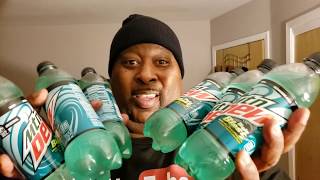 Trying Mountain Dew Baja Blast for the first time