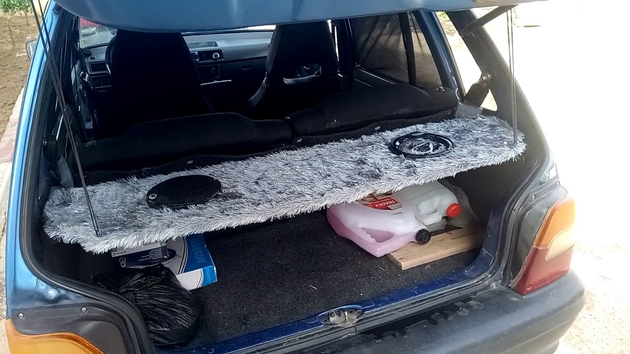 Comment fabriquer la plage arrière d'une voiture - كيف تصنع  الطاولة الخلفية لسيارة