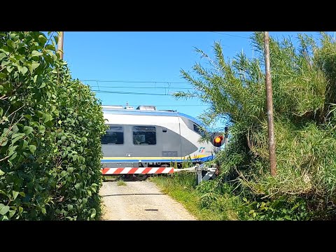 Passaggio a livello Gamalero (AL) Strada Molina - Level crossing - Spoorwegovergang