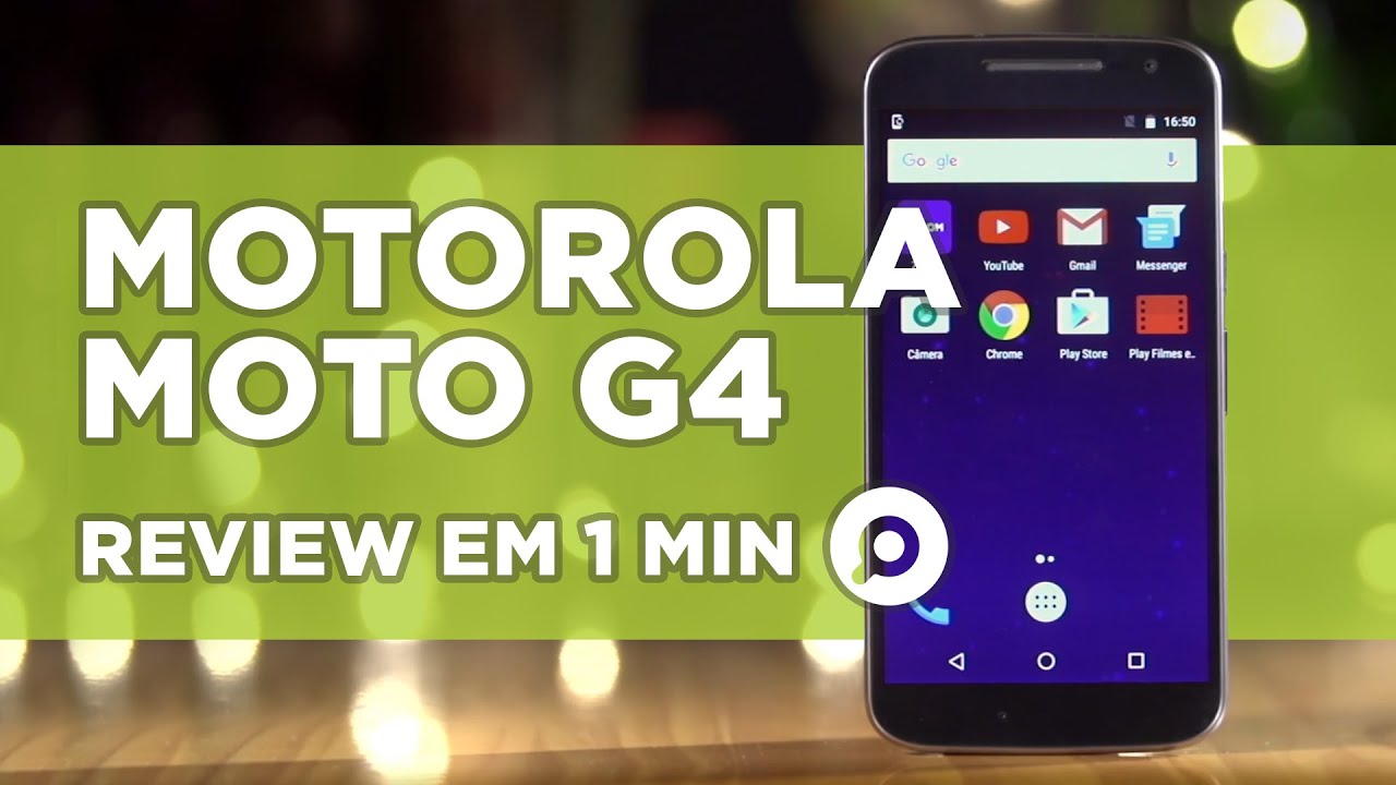 Smartphone Motorola Moto G G4 DTV Usado 16GB 13.0 MP em Promoção é